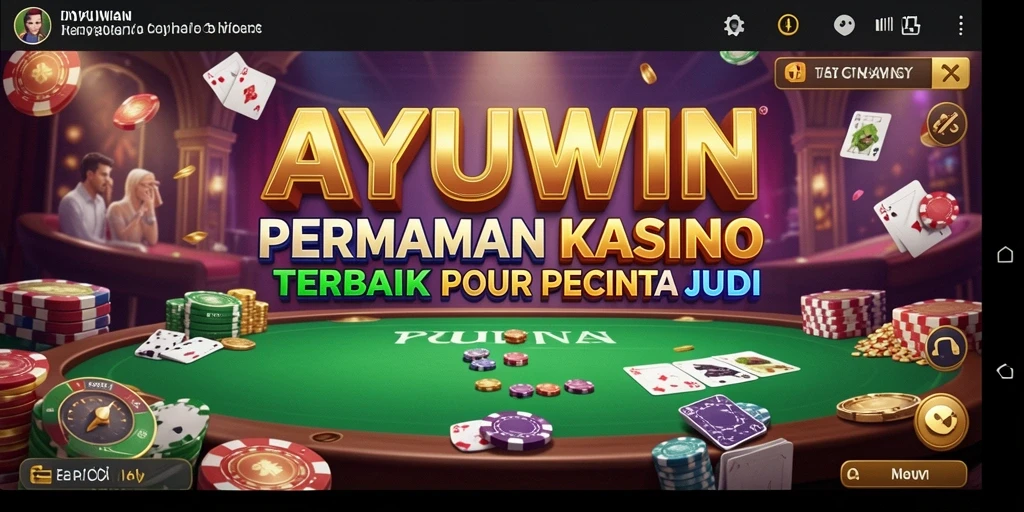 Tampilan menarik dari gameplay AYUWIN yang seru dan menantang.