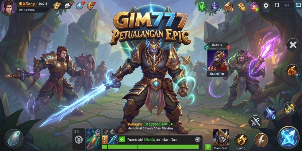 Tampilan gameplay epik dari GIM777 dengan aksi ARPG yang seru.
