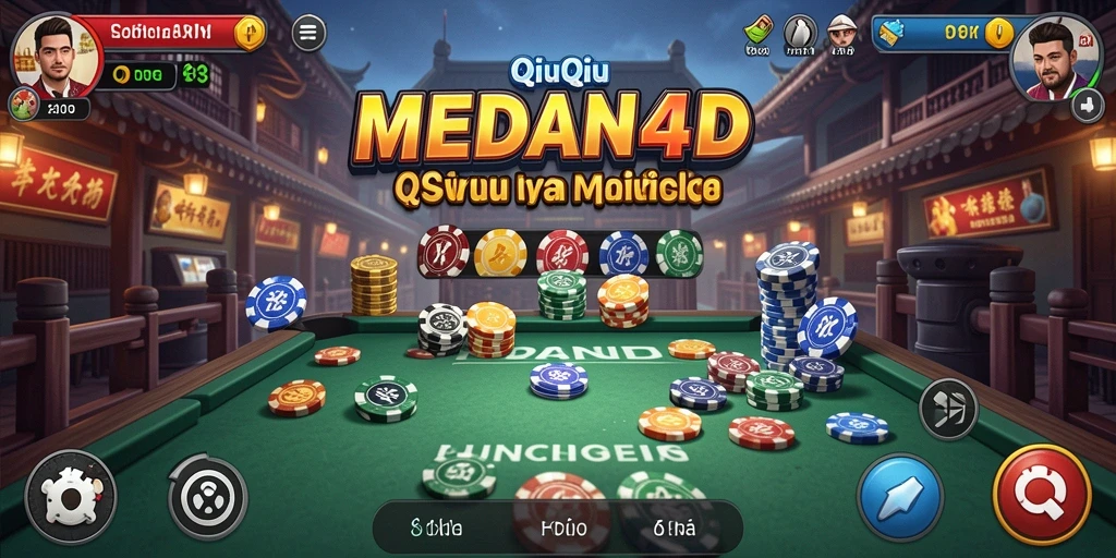 Screenshot gameplay seru dan interaktif dari MEDAN4D.
