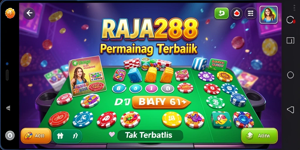 Tampilan gameplay seru Bingo di RAJA288 yang menantang.